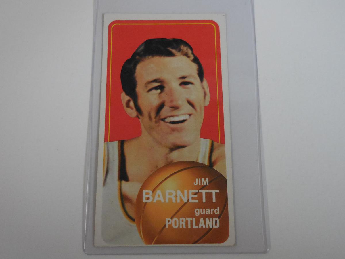 1970-71 TOPPS BASKETBALL TALL #142 JIM BARNETT PORTLAND TRAILBLAZERS