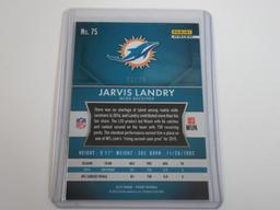 2015 PANINI PRIZM JARVIS LANDRY GREEN ICE PRIZM #D 31/75 MIAMI DOLPHINS