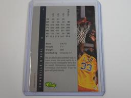 1992 CLASSIC FOUR SPORT SHAQUILLE O'NEAL ROOKIE CARD LSU HOF RC