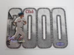 2000 FLEER BASEBALL CARL YASTRZEMASKI CLUB 3000 DIE CUT BOSTON RED SOX