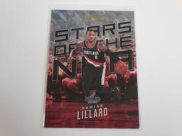 2017-18 PANINI PRESTIGE DAMIAN LILLARD STARS OF THE NBA HOLO