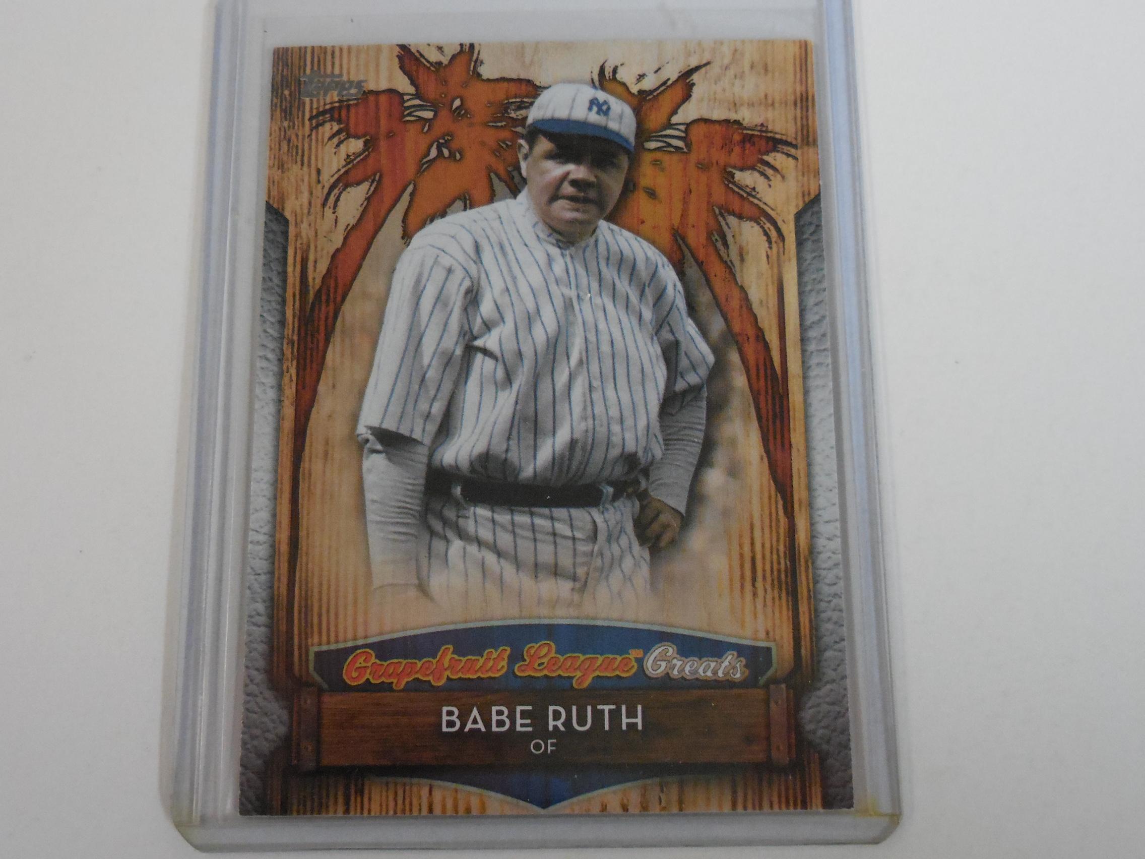 2019 TOPPS BASEBALL BABE RUTH GRAPEFRUIT LEAGUE LEGENDS