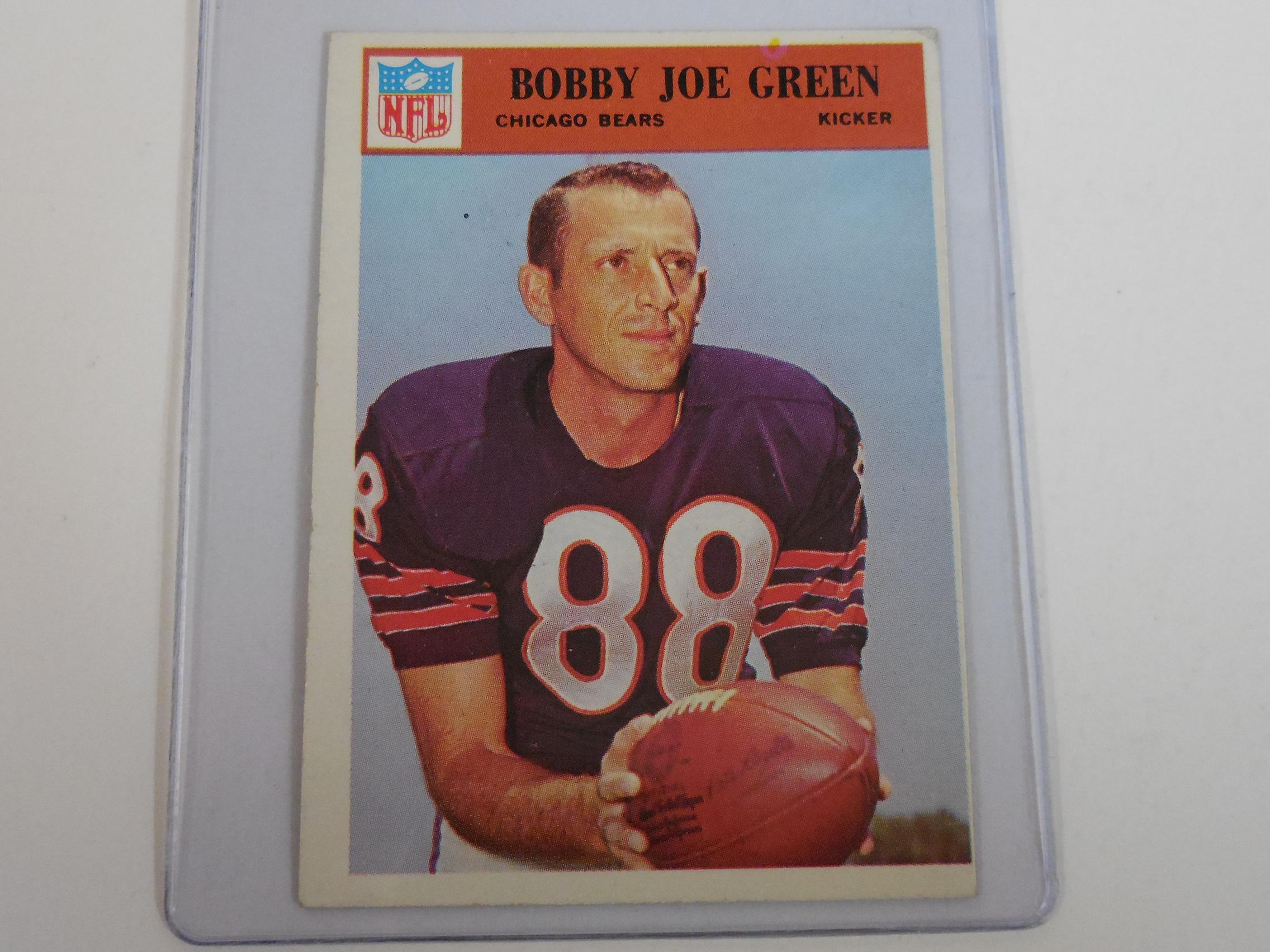 1966 PHILADELPHIA FOOTBALL #34 BOBBY JOE GREEN BEARS