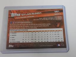 2017 TOPPS BASEBALL DYLAN BUNDY VINTAGE STOCK #'D 25/99 ORIOLES