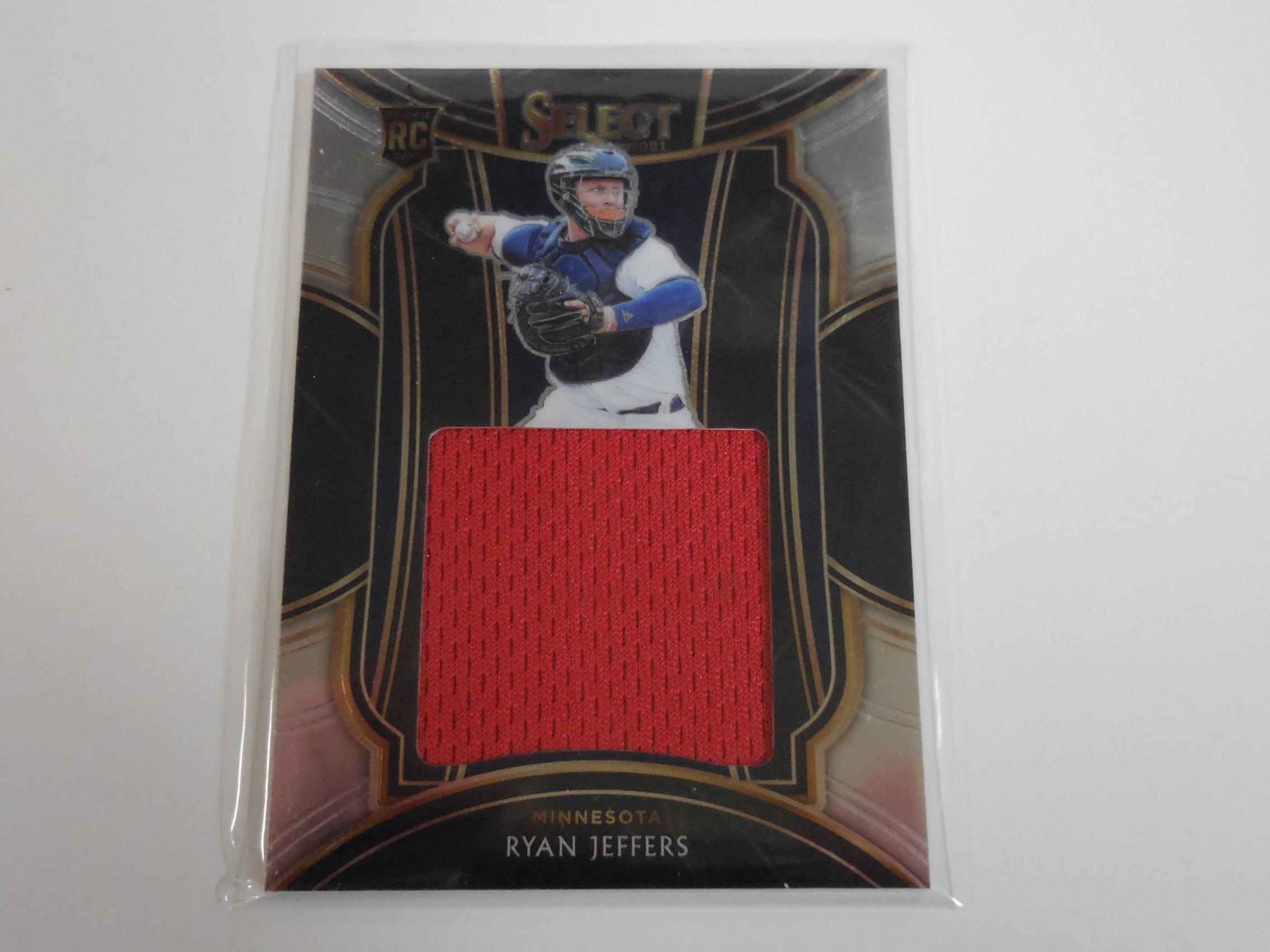 2021 PANINI SELECT RYAN JEFFERS JUMBO JERSEY ROOKIE CARD MINNESOTA TWINS