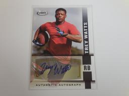 2014 SAGE HIT TREY WATTS AUTOGRAPHED ROOKIE CARD