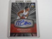 2021-22 WILD CARD MARCUS BAGLEY AUTOGRAPHED ROOKIE CARD