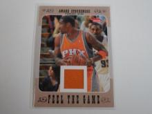 2007-08 FLEER AMARE STOUDEMIRE GAME USED JERSEY CARD SUNS