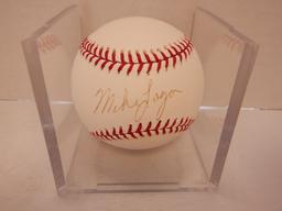 MIKE LAGA SIGNED AUTO BASEBALL