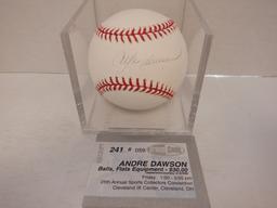 ANDRE DAWSON SIGNED AUTO BASEBALL