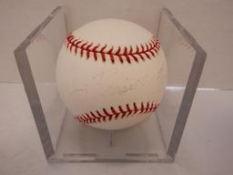 JIMMY PIERSALL SIGNED AUTO BASEBALL