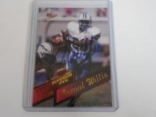 1995 SUPERIOR PIX DRAFT PIX JAMAL WILLIS AUTOGRAPHED ROOKIE CARD