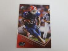 2010 PRESS PASS AARON HERNANDEZ ROOKIE CARD FLORIDA GATORS RC