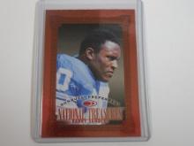 1997 DONRUSS PREFERRED BARRY SANDERS NATIONAL TREASURES LIONS