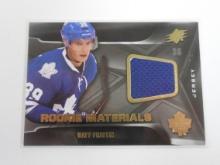 2011-12 UPPER DECK SPX MATT FRATTIN JERSEY ROOKIE CARD TORONTO MAPLE LEAFS