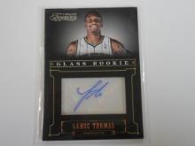 2012-13 PANINI TIMELESS TREASURES LANCE THOMAS AUTOGRAPHED ROOKIE CARD