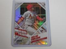 2021 TOPPS STADIUM CLUB DYLAN CARLSON BEAM TEAM REFRACTOR ROOKIE CARD