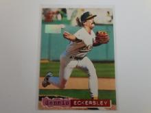 1994 TOPPS STADIUM CLUB DENNIS ECKERSLEY 1ST DAY ISSUE ATHLETICS SP