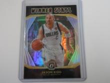 2020-21 PANINI DONRUSS OPTIC JASON KIDD WINNER STAYS HOLO PRIZM MAVERICKS