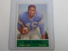 1964 PHILADELPHIA FOOTBALL #63 DAN LEWIS DETROIT LIONS