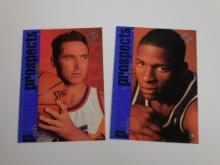 1996-97 UPPER DECK SP STEVE NASH AND RAY ALLEN HOF ROOKIE CARD LOT