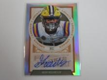 2019 PANINI LEGACY GREEDY WILLIAMS AUTOGRAPHED ROOKIE CARD PRIZM LSU