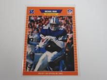 1989 PRO SET FOOTBALL MICHAEL IRVIN ROOKIE CARD DALLAS COWBOYS RC