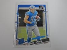 2023 PANINI DONRUSS SAM LAPORTA RATED ROOKIE CARD DETROIT LIONS