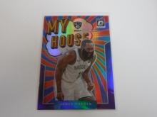 2021-22 PANINI DONRUSS OPTIC JAMES HARDEN MY HOUSE PRIZM NETS