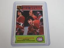 1975-76 TOPPS HOCKEY #293 GUY LAPOINTE CAREER HIGHLIGHTS MONTREAL CANADIENS