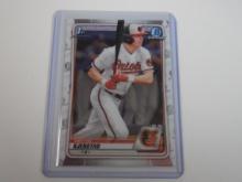 2020 BOWMAN CHROME HESTON KJERSTAD 1ST ROOKIE CARD RC ORIOLES