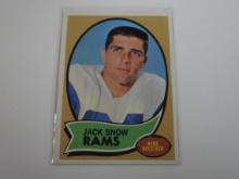 1970 TOPPS FOOTBALL #44 JACK SNOW LOS ANGELES RAMS