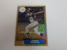 2022 TOPPS CHROME HANK AARON 35TH ANNIVERSARY REFRACTOR