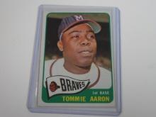 1965 TOPPS BASEBALL #567 TOMMIE AARON HIGH NUMBER BRAVES SP