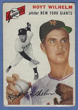 1954 Topps #36 Hoyt Wilhelm New York Giants