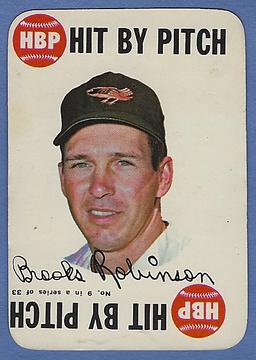 1968 Topps Game Card #9 Brooks Robinson Baltimore Orioles