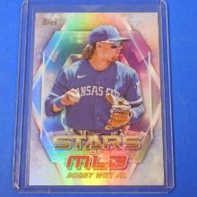 2023 TOPPS BOBBY WITT JR STARS OF THE MLB RAINBOW FOIL ROYALS