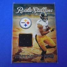 2020 PLAYOFF FOOTBALL CHASE CLAYPOOL ROOKIE STALLIONS JERSEY ROOKIE CARD STEELERS
