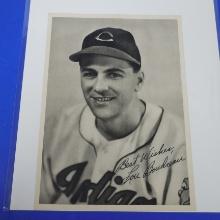 1948 CLEVELAND INDIANS LOU BOUDREAU PHOTO PACK PHOTO VINTAGE