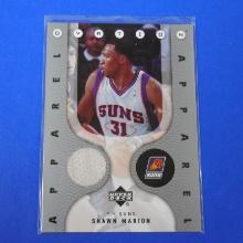 2006-07 UPPER DECK OVATION SHAWN MARION GAME USED JERSEY CARD PHOENIX SUNS