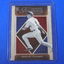 2020 PANINI TIMELESS TREASURES GAVIN LUX ROOKIE CARD DODGERS