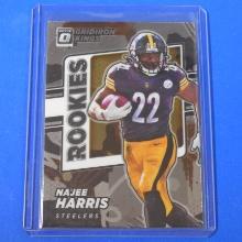 2021 PANINI DONRUSS OPTIC NAJEE HARRIS GRIDIRON KINGS ROOKIE CARD STEELERS
