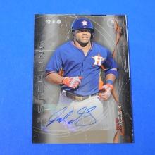2014 BOWMAN STERLING DELINO DESHIELDS JR AUTOGRAPH CARD ASTROS