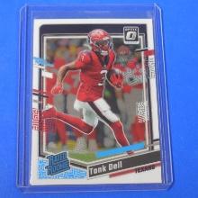 2023 DONRUSS OPTIC TANK DELL RATED ROOKIE CARD TEXANS