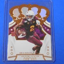 2020 PANINI CHRONICLES DRAFT CROWN ROYALE BRANDON AIYUK HOLOFOIL ROOKIE CARD