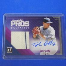 2018 PANINI DONRUSS TYLER DUFFEY AUTOGRAPHED JERSEY CARD TWINS