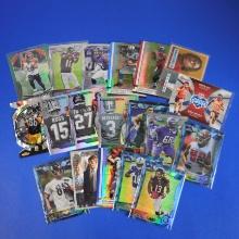 MIXED LOT NFL FOOTBALL ROOKIES REFRACTORS PRIZM AND MORE MUST SEE