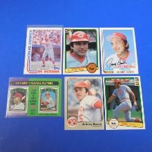 AWESOME 1980'S TOPPS FLEER DONRUSS JOHNNY BENCH CARD LOT CINCINNATI REDS