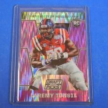2016 PANINI PRIZM DRAFT LAREMY TUNSIL PURPLE SHOCK PRIZM ROOKIE CARD #D 52/99