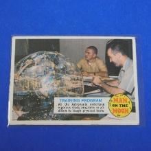 1969 TOPPS THE MAN ON THE MOON #24A TRAINING PROGRAM